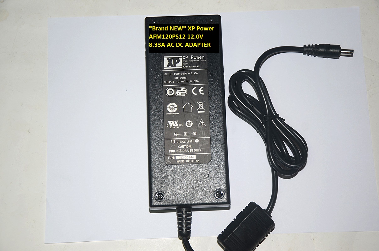 *Brand NEW* AC DC ADAPTER 12.0V 8.33A XP Power AFM120PS12